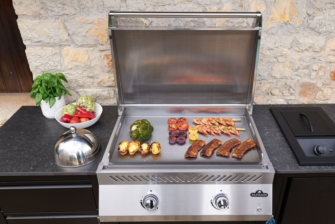 Napoleon Built-In 700 Series 32 Griddle Stainless Steel  2 Burners - BIG32FTNSS