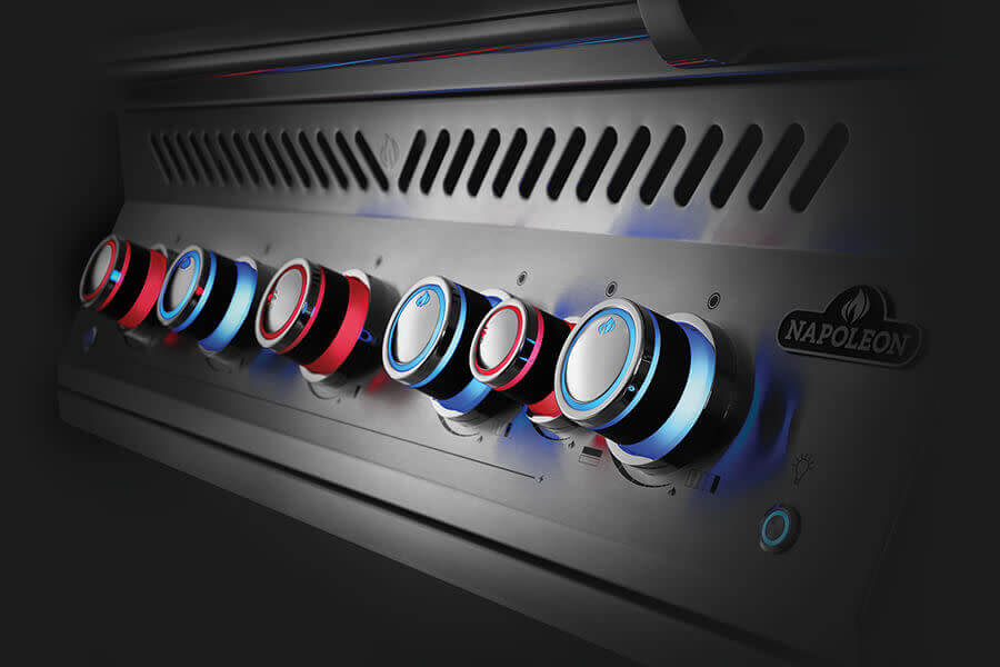 Napoleon Built-In 700 Series 38 with Infrared Rear Burner 6 Burners - BIG38RBP(N)SS-1