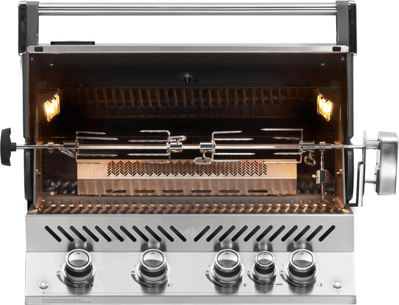 Napoleon Built-in Prestige PRO™ 500 RB with Infrared Rear Burner 5 Burners - BIPRO500RBP(N)SS-3