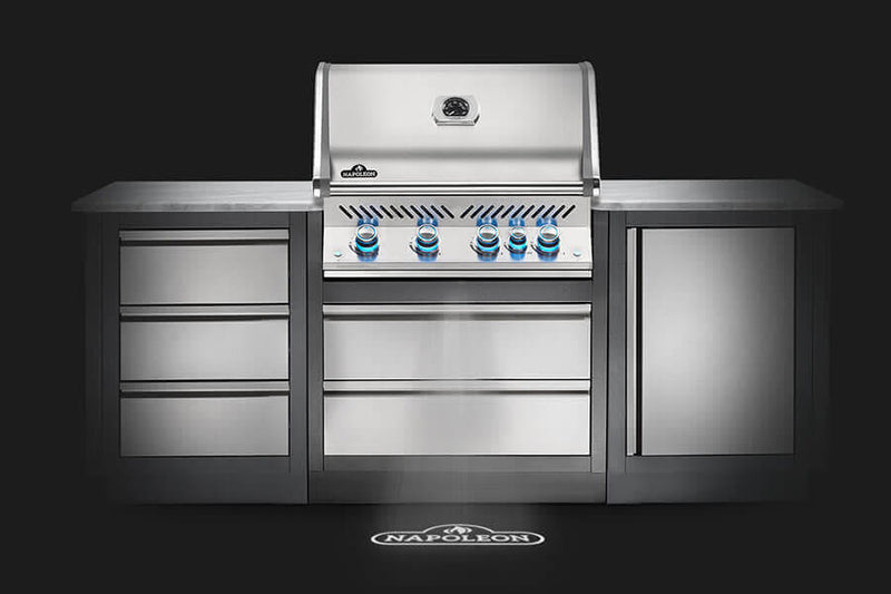 Napoleon Built-in Prestige PRO™ 500 RB with Infrared Rear Burner 5 Burners - BIPRO500RBP(N)SS-3