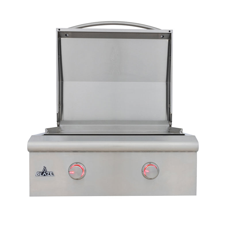 Blaze LTE+ 30-Inch Built-in Gas Griddle w/ Lift-Assist Hood - BLZ-GRIDDLE-LTE3-LP(NG)