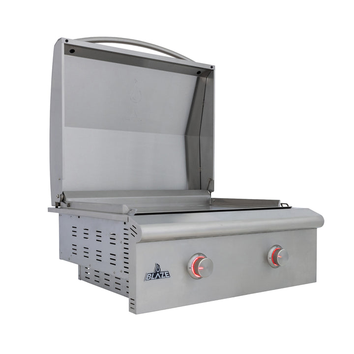 Blaze LTE+ 30-Inch Built-in Gas Griddle w/ Lift-Assist Hood - BLZ-GRIDDLE-LTE3-LP(NG)