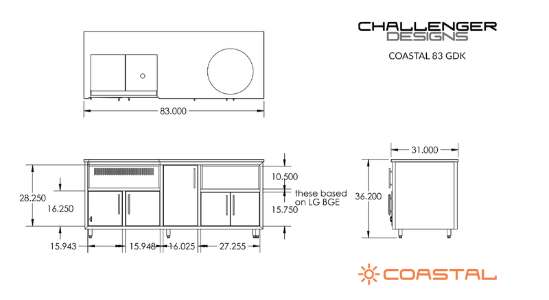 Challenger Islands Coastal Series - Standard COGI-83-GDK
