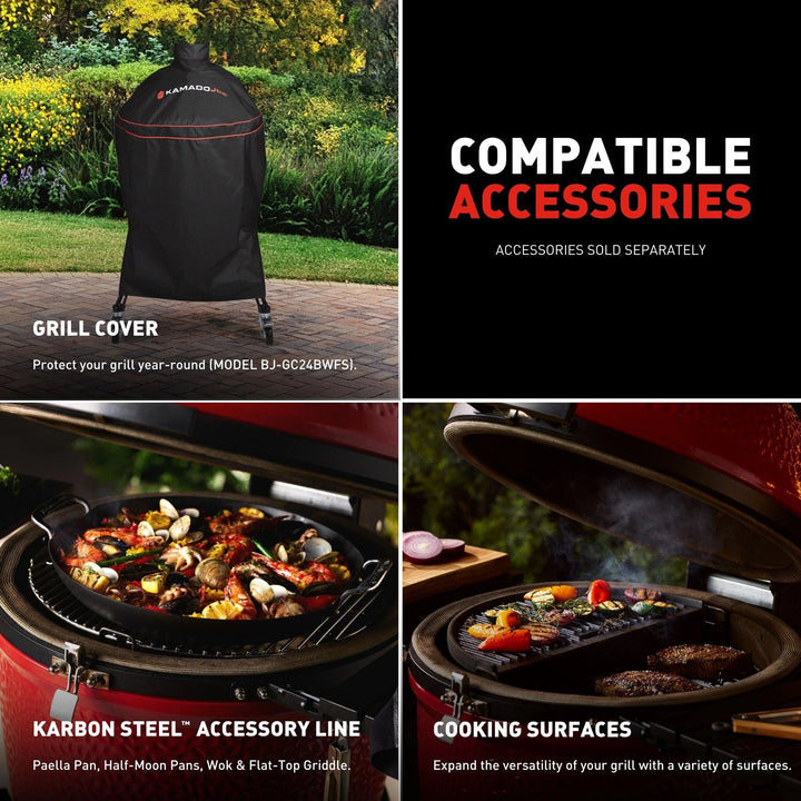 Kamado Joe Big Joe Konnected Joe Digital Charcoal Grill & Smoker - KJ15042425