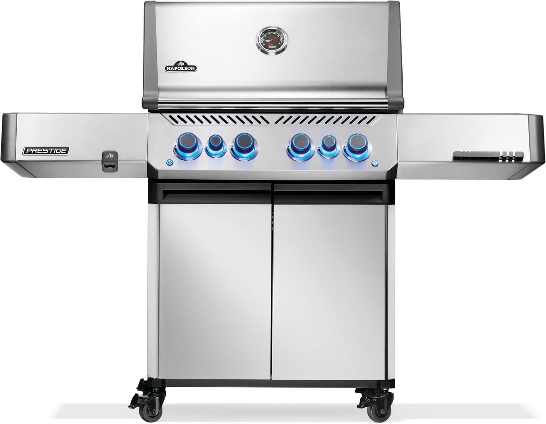 Napoleon Prestige 500 4-Burner Grill w/ Rotisserie & Side Burner - P500VRSIBPSS