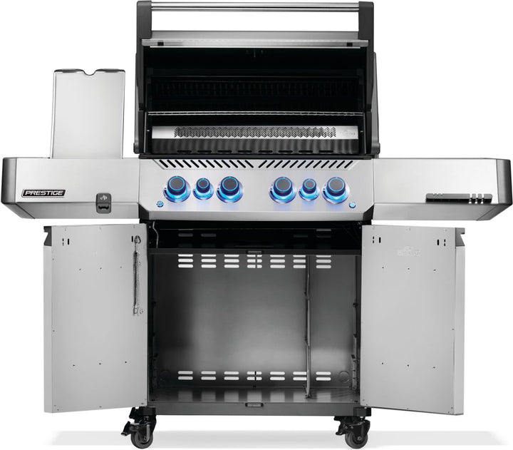 Napoleon Prestige 500 4-Burner Grill w/ Rotisserie & Side Burner - P500VRSIBPSS