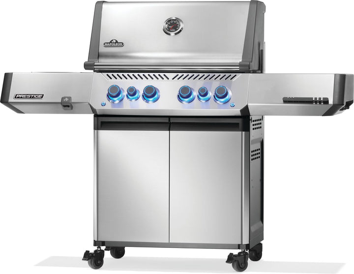 Napoleon Prestige 500 4-Burner Grill w/ Rotisserie & Side Burner - P500VRSIBPSS