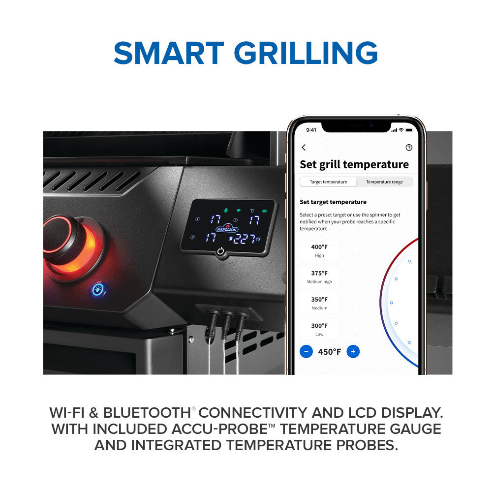 Napoleon Phantom Prestige® 500 Connected RSIB with Infrared Side and Rear Burner  6 Burners - P500VXRSIBPK-PHM/P500VXRSIBNK-PHM