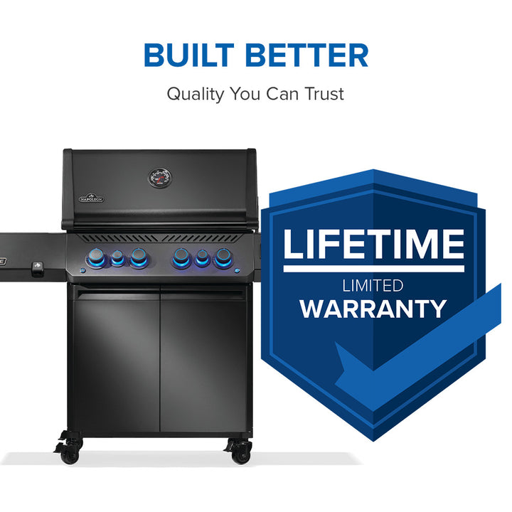 Napoleon Phantom Prestige® 500 Connected RSIB with Infrared Side and Rear Burner  6 Burners - P500VXRSIBPK-PHM/P500VXRSIBNK-PHM