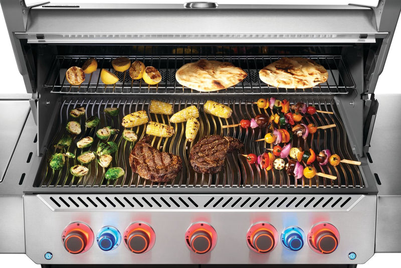 Napoleon Prestige® 665 RSIB with Infrared Side and Rear Burner  7 Burners - P665VRSIBPSS/P665VRSIBNSS