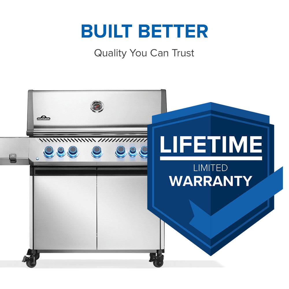 Napoleon  Prestige® 665 Connected RSIB with Infrared Side and Rear Burner  7 Burners - P665VXRSIBPSS/P665VXRSIBNSS
