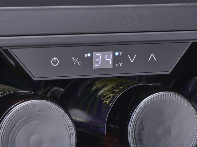 Zephyr Presrv 24" Outdoor Single Zone Beverage Cooler - PRB24C01AS-OD