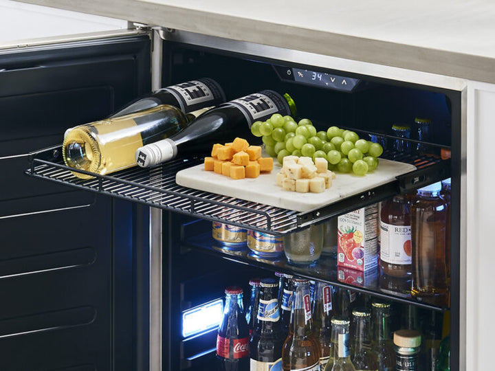 Zephyr Presrv 24" Outdoor Single Zone Beverage Cooler - PRB24C01AS-OD