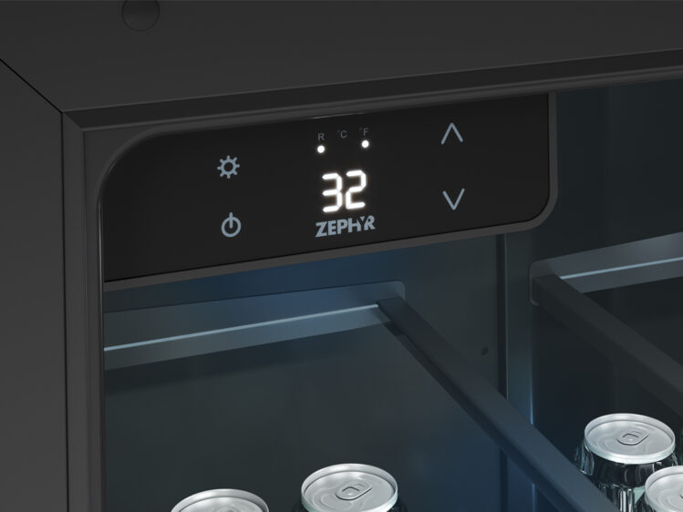 Zephyr Presrv 24" Outdoor Kegerator & Beverage Cooler - PRKB24C01AS-OD