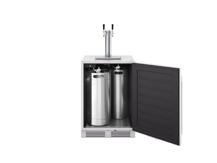 Zephyr Presrv 24" Outdoor Kegerator & Beverage Cooler - PRKB24C01AS-OD