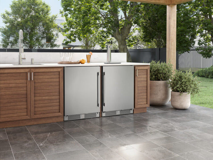 Zephyr Presrv 24" Outdoor Kegerator & Beverage Cooler - PRKB24C01AS-OD
