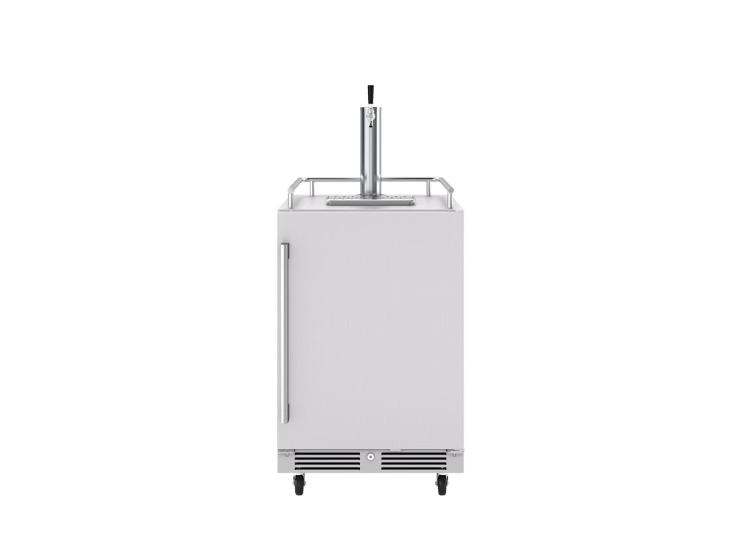 Zephyr Presrv 24" Outdoor Kegerator & Beverage Cooler - PRKB24C01AS-OD
