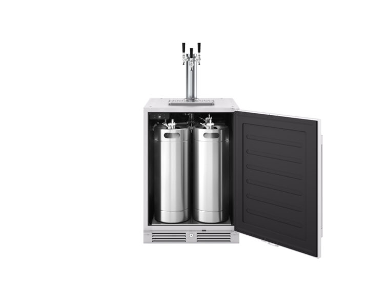 Zephyr Presrv 24" Outdoor Kegerator & Beverage Cooler - PRKB24C01AS-OD