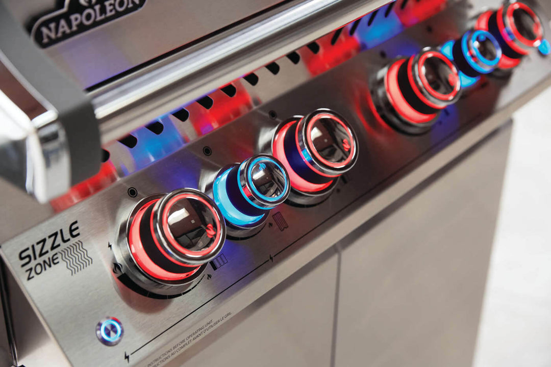 Napoleon Prestige PRO™ 500 RSIB with Infrared Side and Rear Burners  6 Burners - PRO500RSIBPSS-3/PRO500RSIBNSS-3