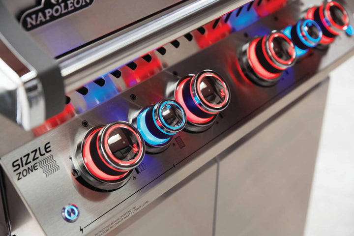 Napoleon Prestige PRO™ 500 RSIB with Infrared Side and Rear Burners  6 Burners - PRO500RSIBPSS-3/PRO500RSIBNSS-3