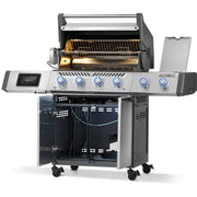 Prestige gas grill on a white background