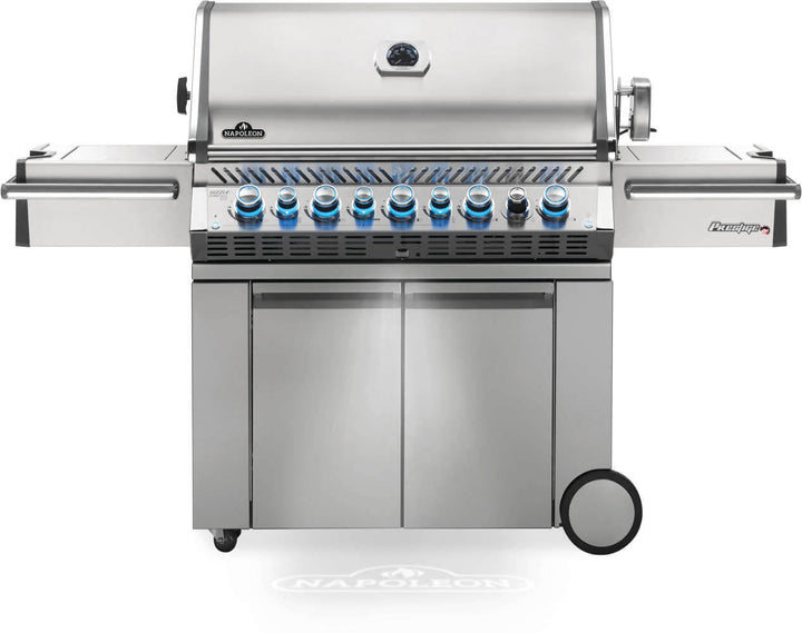 Napoleon Prestige PRO 665 5-Burner Grill w/ Rotisserie & Side Burner - PRO665RSIBPSS-3