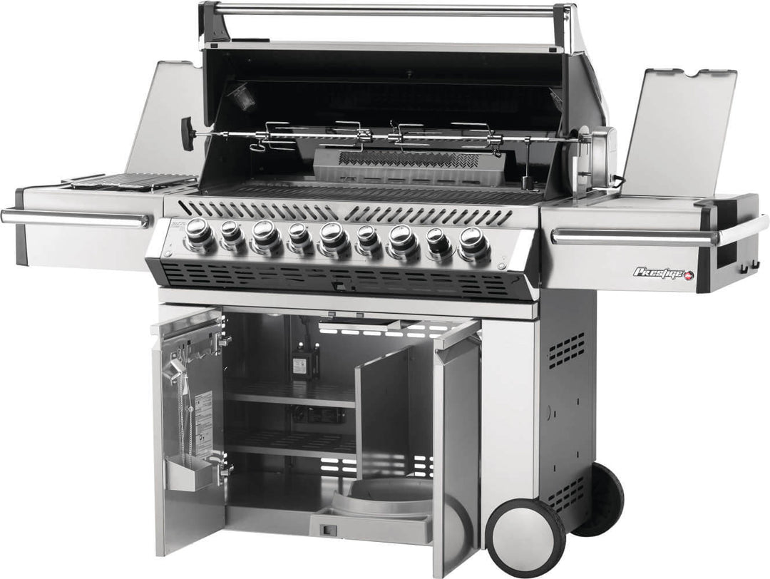 Napoleon Prestige PRO 665 5-Burner Grill w/ Rotisserie & Side Burner - PRO665RSIBPSS-3