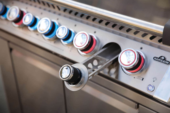 Napoleon Prestige PRO 665 5-Burner Grill w/ Rotisserie & Side Burner - PRO665RSIBPSS-3