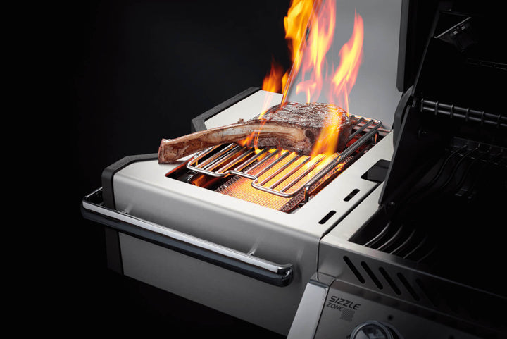 Napoleon Prestige PRO 665 5-Burner Grill w/ Rotisserie & Side Burner - PRO665RSIBPSS-3