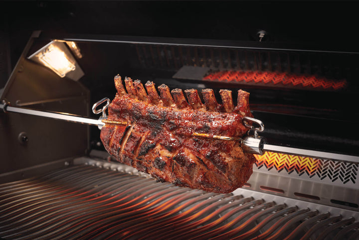 Napoleon Prestige PRO 665 5-Burner Grill w/ Rotisserie & Side Burner - PRO665RSIBPSS-3