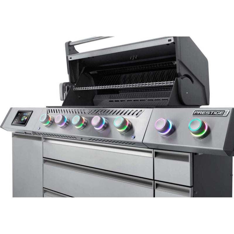 Prestige grill with digital controls on a white background