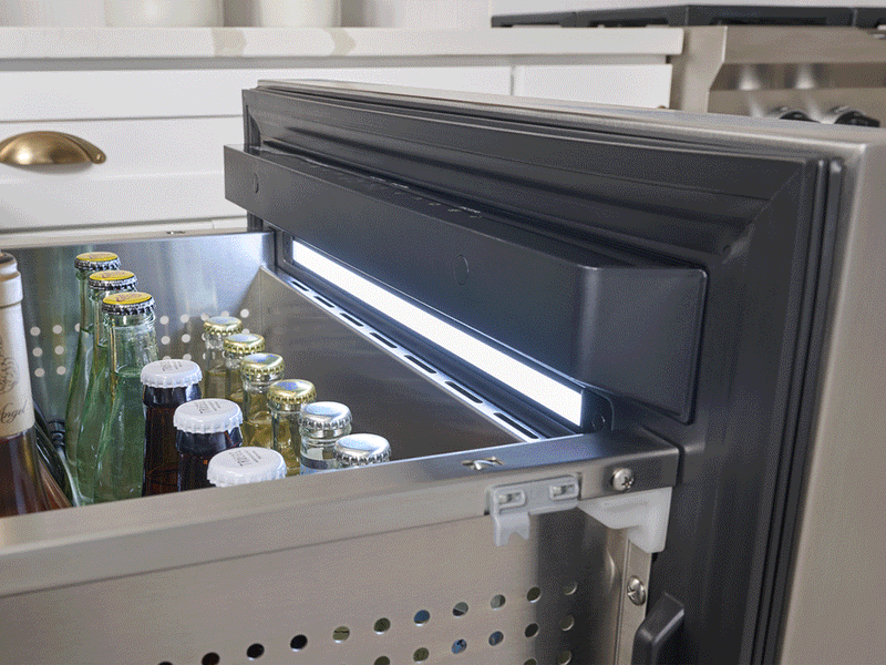 Zephyr Presrv 24" Outdoor Dual Zone Refrigerator Drawers - PRRD24C2AS-OD