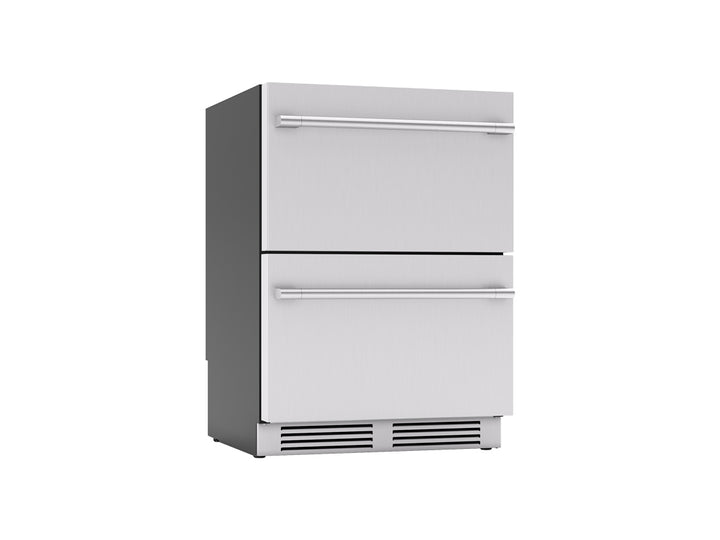 Zephyr Presrv 24" Outdoor Dual Zone Refrigerator Drawers - PRRD24C2AS-OD