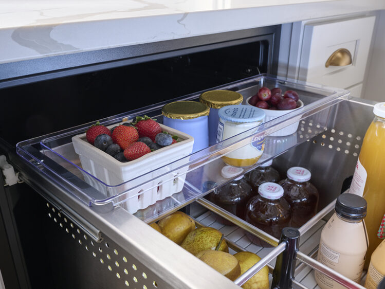 Zephyr Presrv 24" Outdoor Dual Zone Refrigerator Drawers - PRRD24C2AS-OD