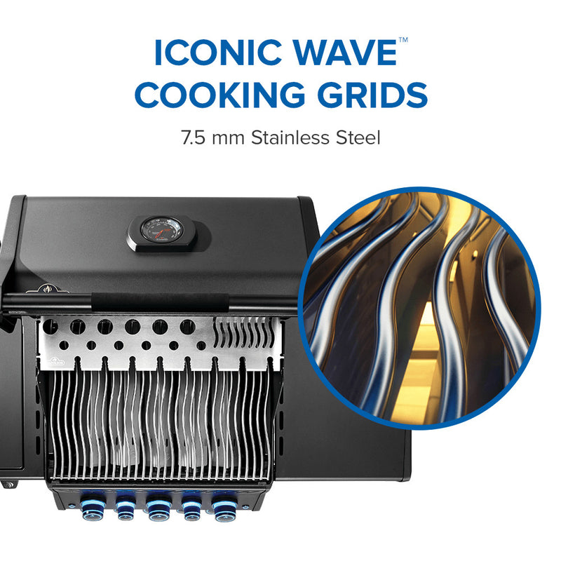 Napoleon Phantom Rogue® PRO-S 425 RSIB with Infrared Side and Rear Burner  5 Burners RPS425RSIB(N)PK-2-PHM