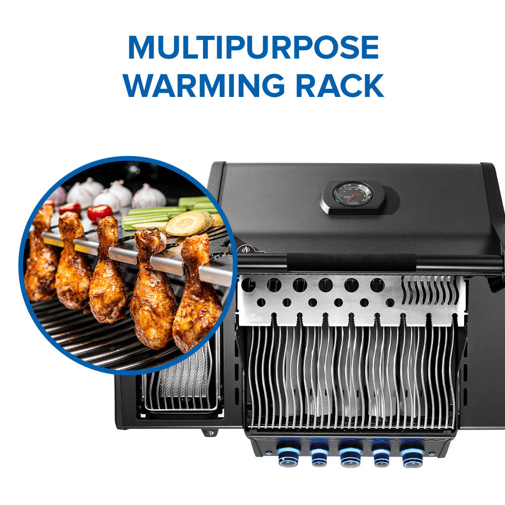 Napoleon Phantom Rogue® PRO-S 425 RSIB with Infrared Side and Rear Burner  5 Burners RPS425RSIB(N)PK-2-PHM