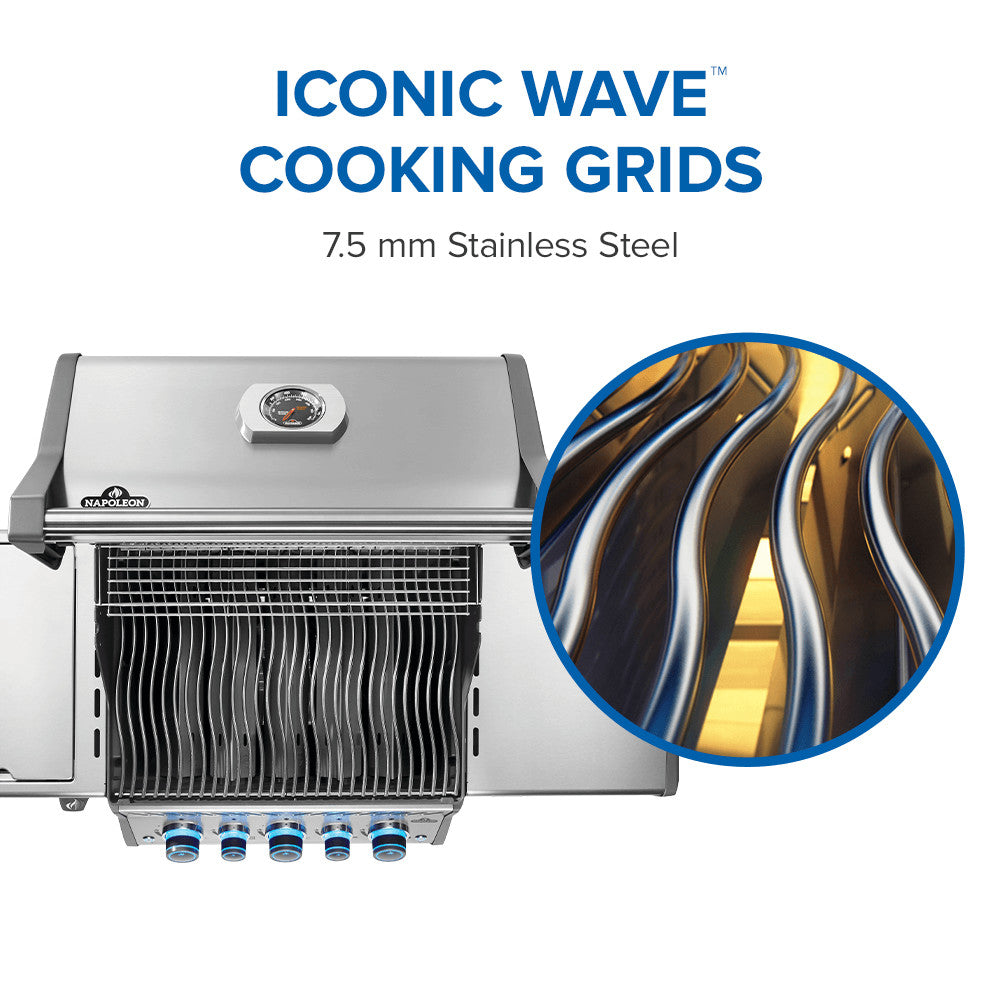 Napoleon Rogue® PRO-S 425 RSIB with Infrared Side and Rear Burner 5 Burners - RPS425RSIBPSS-2/RPS425RSIBNSS-2
