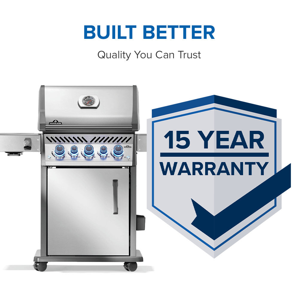 Napoleon Rogue® PRO-S 425 RSIB with Infrared Side and Rear Burner 5 Burners - RPS425RSIBPSS-2/RPS425RSIBNSS-2