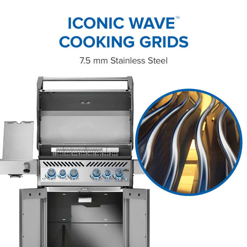 Napoleon Rogue® PRO-S 525 RSIB with Infrared Side and Rear Burner  6 Burners RPS525RSIBP(N)SS-2