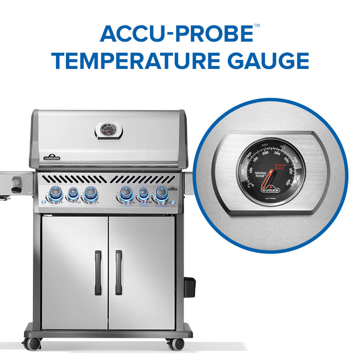 Napoleon Rogue® PRO-S 525 RSIB with Infrared Side and Rear Burner  6 Burners RPS525RSIBP(N)SS-2