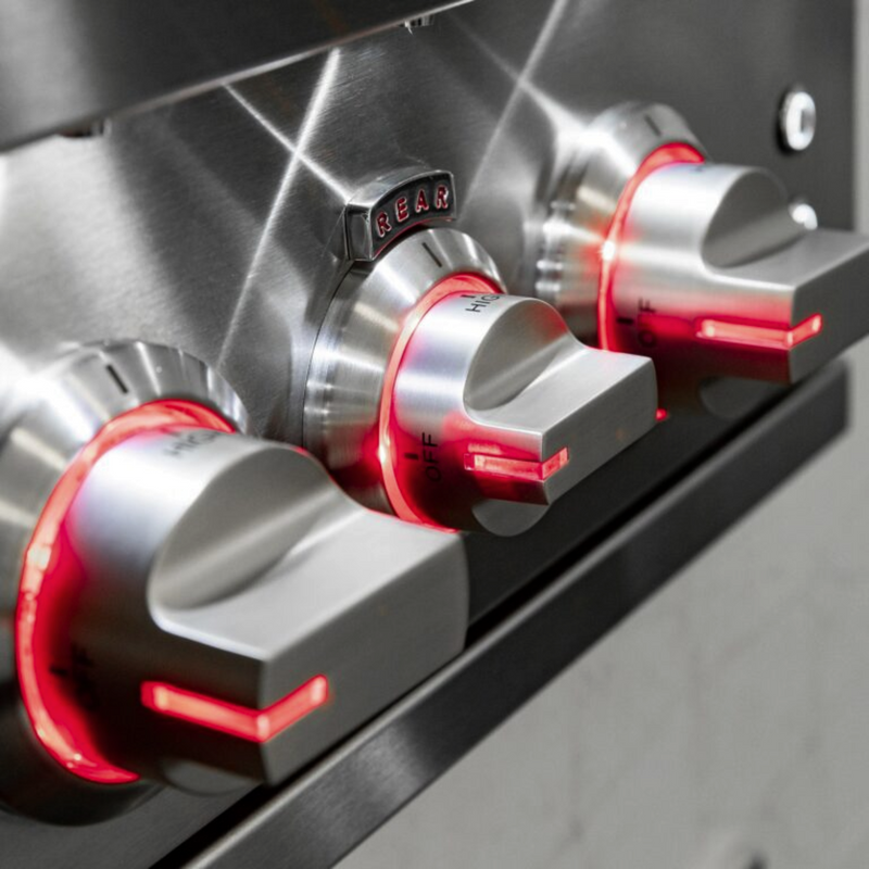 Summerset Sizzler Pro 40-in 4 Burner Built-In Grill w/ Rear Infrared Burner - SZRPRO40(L)