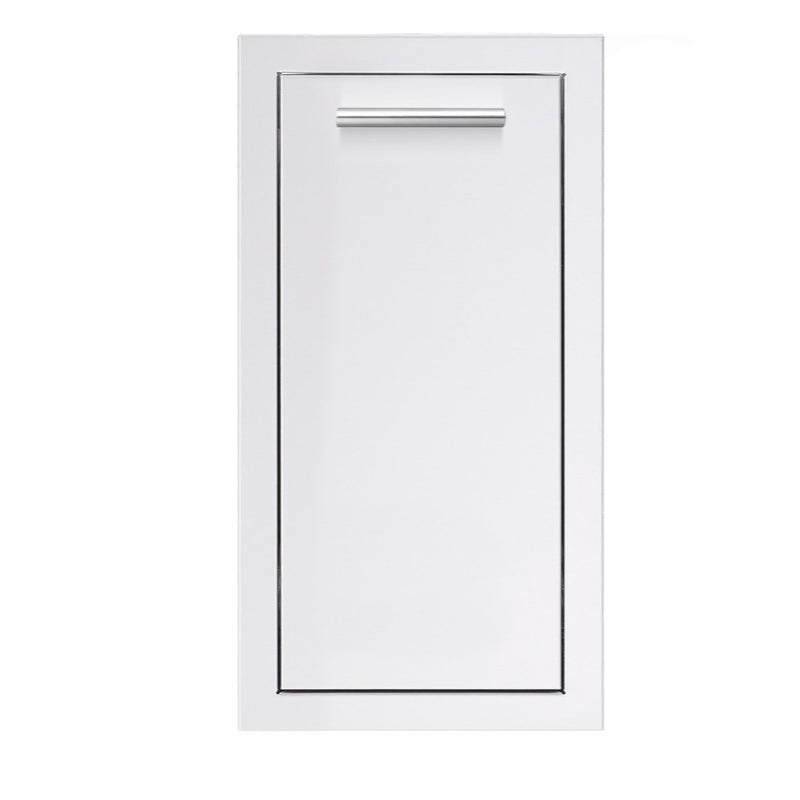 Summerset Grills 14-Inch Stainless Steel Masonry Mount Narrow Roll-Out Trash Bin or Propane Tank Storage Drawer - TD1-14M