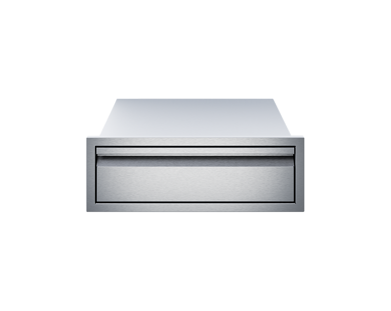Twin Eagles 24" Griddle Plate Storage Drawer - TESD24GP-B