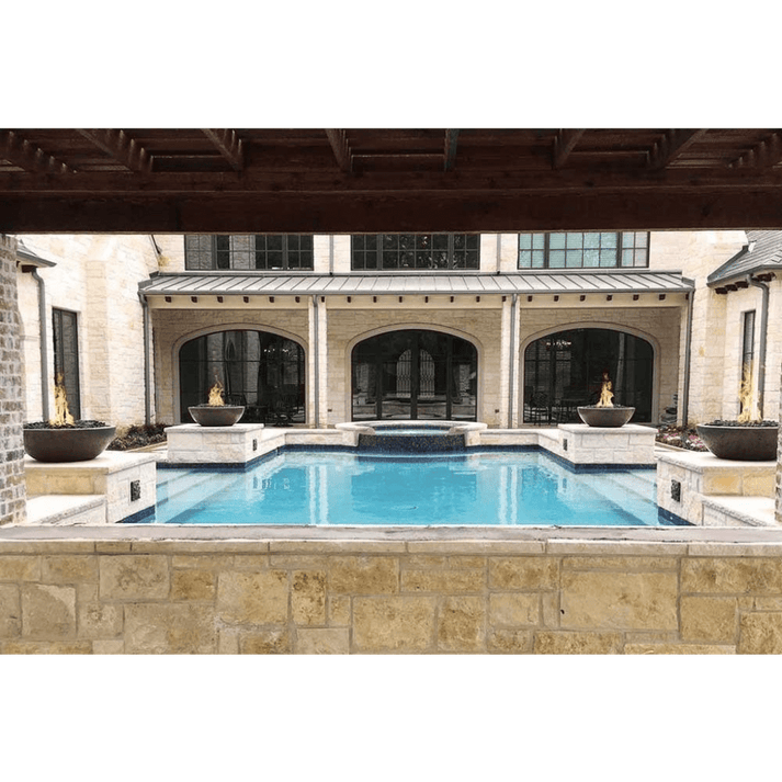 The Outdoor Plus Sedona Natural Gas Fire Bowl