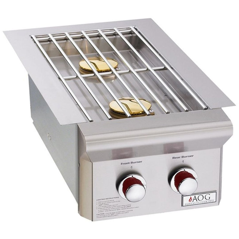 American Outdoor Grill Drop-In Gas Double Side Burner - 3282(L/T)