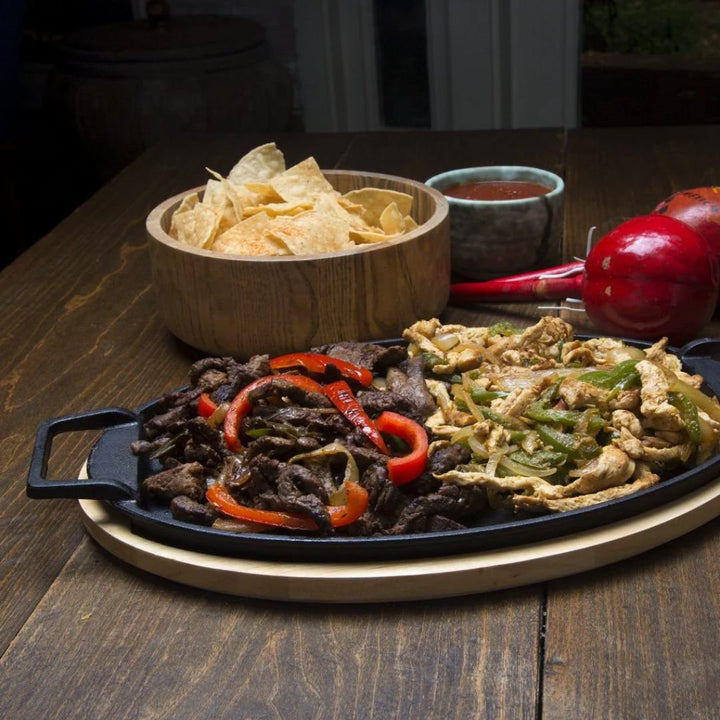 Bayou Fiesta Fajita Pan with Trivet