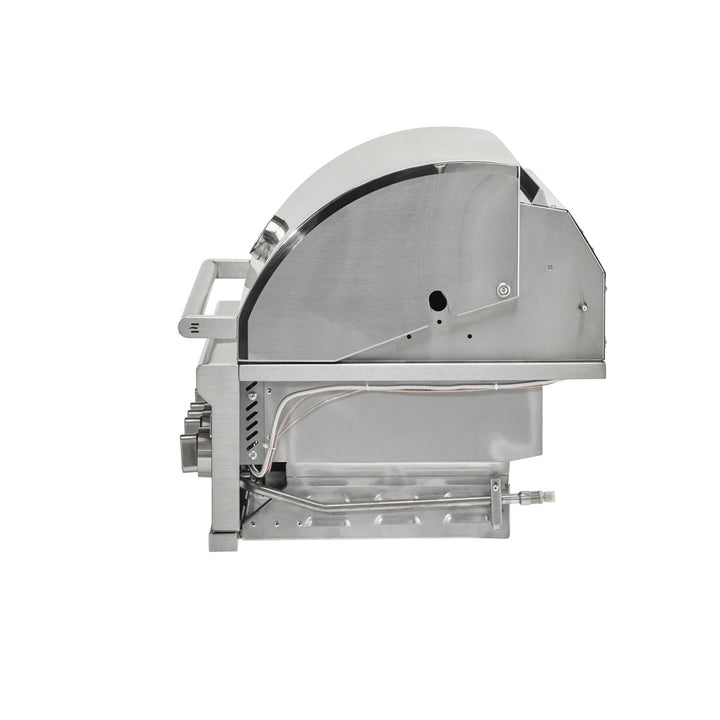 Coyote SL-Series 36-in 4-Burner Built-In Gas Grill w/ Sear Burner, Rotisserie, & Safety Valve - C3SL36