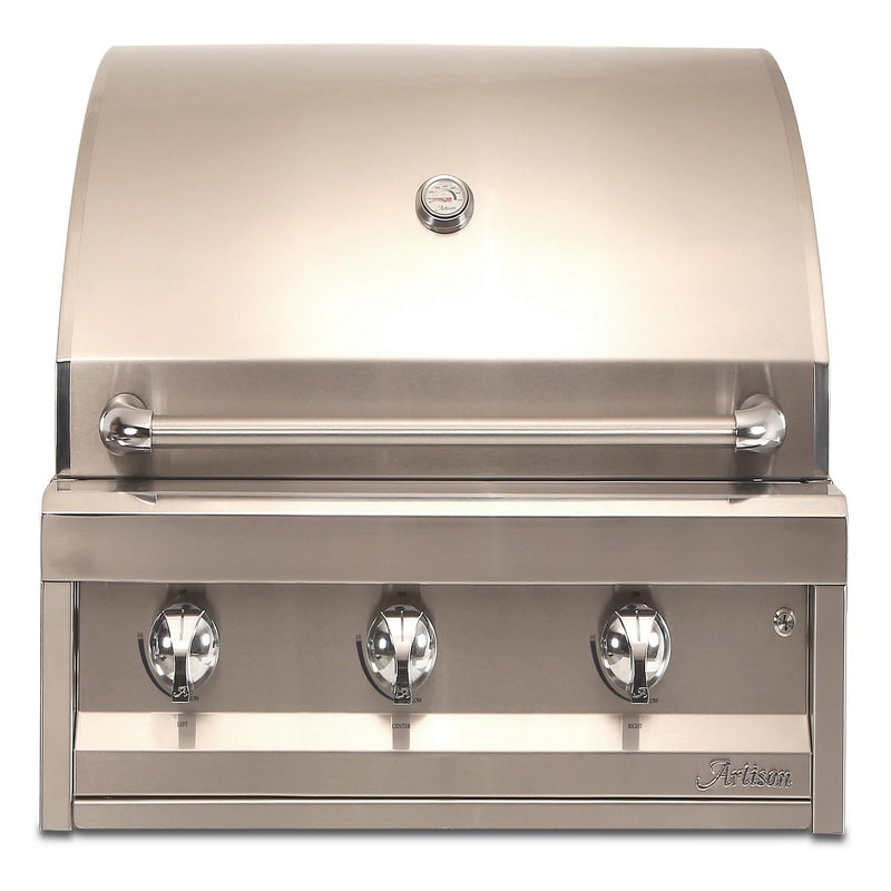 Artisan American Eagle 32-Inch 3-Burner Built-In Gas Grill - AAEP-32