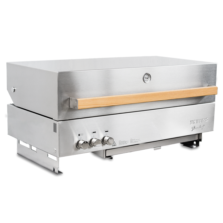 Flammkraft Model D Built-In Propane Gas Grill - 1029546