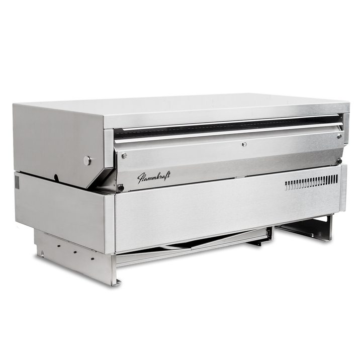 Flammkraft Model D Built-In Propane Gas Grill - 1029546